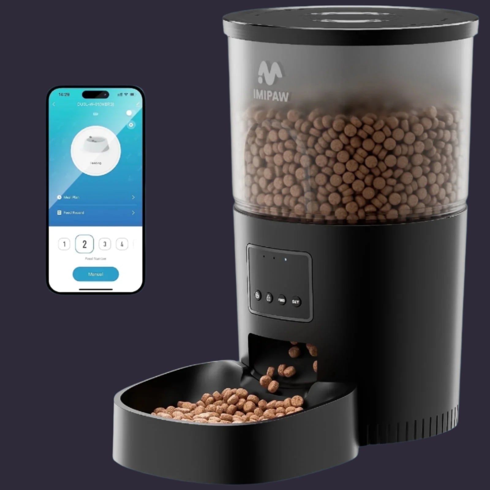 Furmate™ SmartCam Auto Feeder (BLACK)